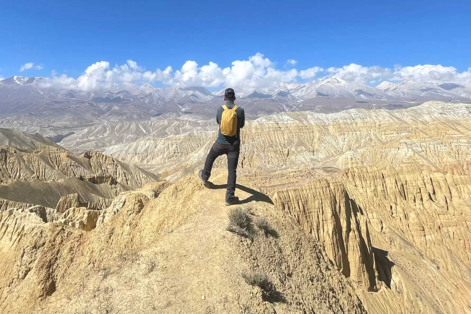 Trek en haut Mustang Népal