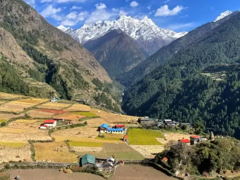 Trek dans la vallée de Tsum